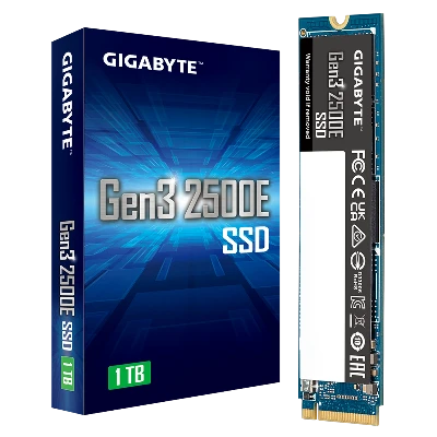 Накопитель SSD M.2 2280 1TB Gen3 2500E, PCIe 3.0  x4, NVMe 1.3