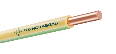 Провод установочный ПуВнг(A)-LS 1х6 З-Ж (100 м) ТРТС