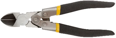 Бокорезы 190 мм ''Рычажный тип'', CrV сталь, увеличенное усилие на сведение губок, ПВХ антискользящие ручки FIT 51002