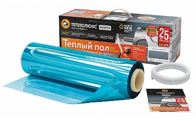 Мат нагревательный для электрического теплого пола Alumia 2.5 кв.м 375 Вт