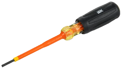 Отвертка диэлектрическая SL2,5х75 Т3 ARMA2L 5 IEK A2L5-SC30-T3-SL-25-075