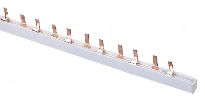 Шина соединительная типа PIN (штырь) двухфазная 63А (1м) Dekraft 32031DEK