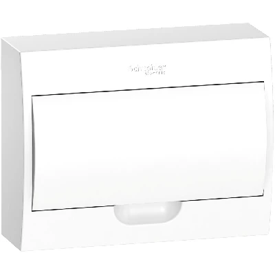 Щит распределительный накладной белый City9       (ЩРн-П-12) дверь  белая на 12 модулей IP40 Systeme Electric EZ9E112P2SRU