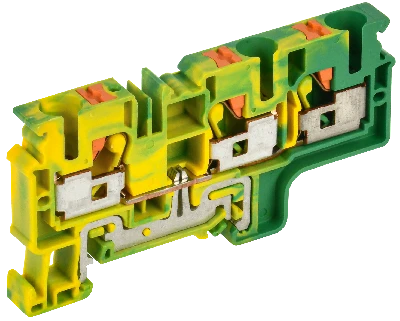 Колодка клеммная CP-MC-PEN земля 3 вывода 10мм2 IEK YCT22-03-3-K52-010