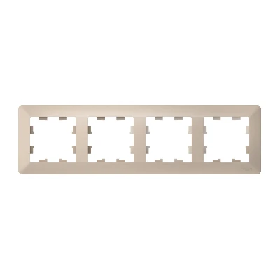 ATLASDESIGN AIR 4-постовая РАМКА, ПЕСОЧНЫЙ/дымчатый белый