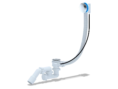 Сифон для ванны АНИ полуавтомат регулируемый 520 мм АНИ пласт EM321