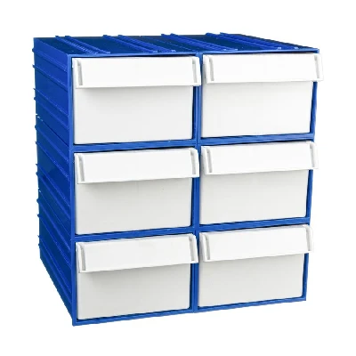 Короб пластиковый , 140х250х100мм, комплект 6 штук