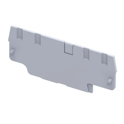 Крышка концевая OptiClip EPCX2,5/4-QUATTRO-серый для клемм CX2,5/4-QUATTRO КЭАЗ 289757