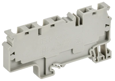 ARMAFIX Клемма пружинная CX6-3 6мм2 трехконтактная серая IEK