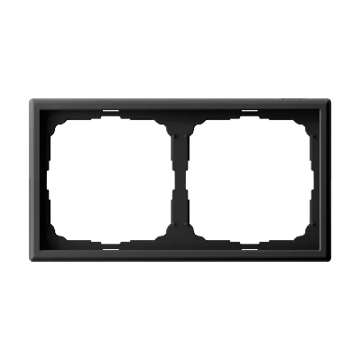 ARTGALLERY рамка 2-постовая, универсальная, карбон Systeme Electric GAL001002