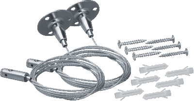 Подвес для шинопровода NLT-R2-CR-150 хром 1.5 м