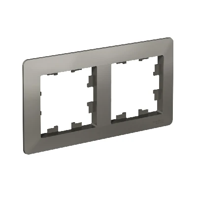 ATLASDESIGN AIR 2-постовая РАМКА, СТАЛЬ/дымчатый черный