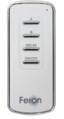 Выключатель бытовой 2-канальный 230В 1000Вт  30м с пультом управления Feron FERON TM72 23262
