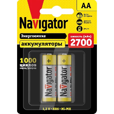 Аккумулятор NHR-2700-HR6-BP2 Navigator Group 94465 17107