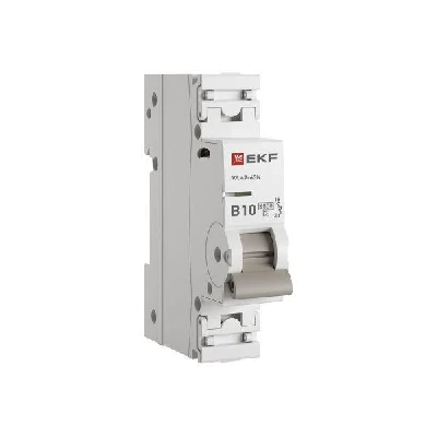 Автоматический выключатель 1P 10А (B) 6kA ВА 47- 63N PROxima EKF M636110B