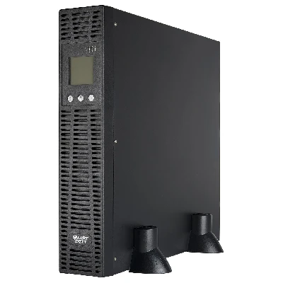 Источник бесперебойного питания SMARTWATT UPS SECURE EURO 2kVA L, онлайн, мощность 2000/1800 ВА/Вт, стоечный/напольный, LCD дисплей, Shuko CEE7/4 - 2 шт., подключение внешних АКБ