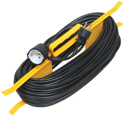 Удлинитель силовой 1 розетка шнур 10м ПВС 2х0.75 УР10 IEK WKF20-06-01-10