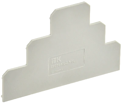 Заглушка для CTS-ML 3 ур. 2,5мм2 серая IEK