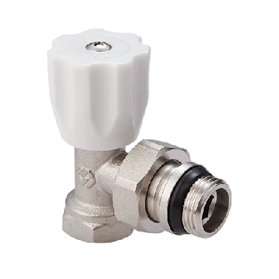 Вентиль ручной регулировки угловой 1/2' с самоуплотняющимся кольцом MVI TR.211.04