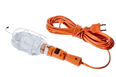 Светильник переносной 60вт 25м с выключателем и с решеткой Переноска ЛСУ-1 22018