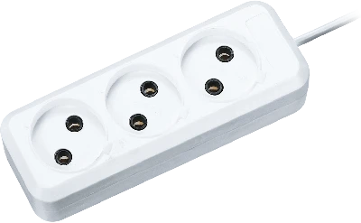 Удлинитель Navigator 71 449 NPE-S1-03-300-X-2x0.75 без заземления 3 гн. 3м 6А ПВС 2х0.75 Navigator Group 71449 19248