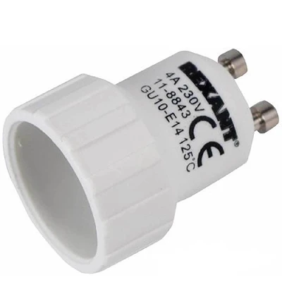 Переходник  цокольный GU10-Е14