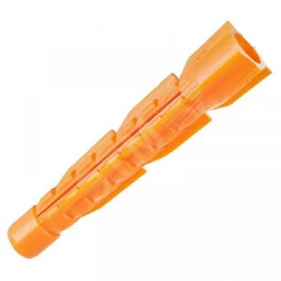 Дюбель универсальный 8х52 полипропиленовый без бортика 150 шт. Крепдил ДУ8Х52