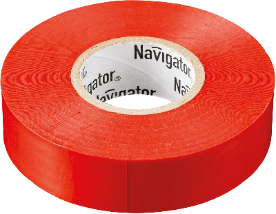 Изолента ПВХ красная 15мм 20м Navigator Group 71104 17351