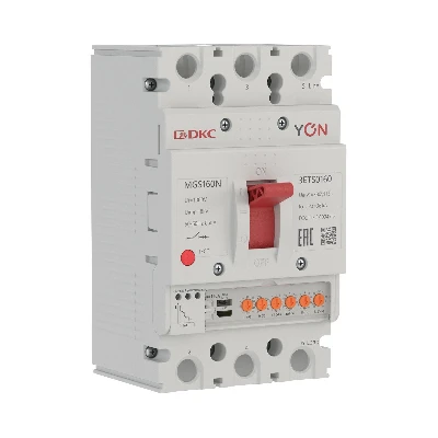 Выключатель автоматический YON max MGS160N 3P 63-160А 36кА с электронным расцепителем ETS