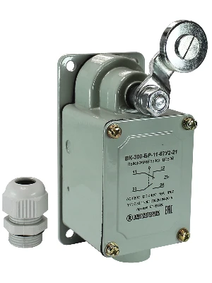 Выключатель концевой ВК-300-БР-11-67У2-21 с сальником ход вправо самовозврат Электротехник ET051925