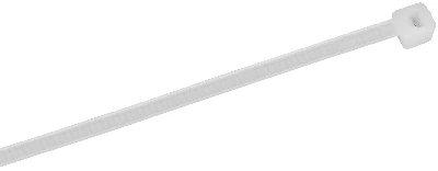 Хомут P6.6 стандартный белый 2.5х200мм 100шт/упак IEK