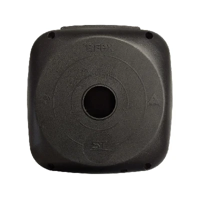 Монтажная коробка универсальная (черная) с допустимой нагрузкой 2.5 кг