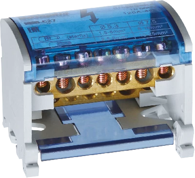 Шина нулевая на DIN-рейку в корпусе 2х7 групп Navigator Group 71235 17679