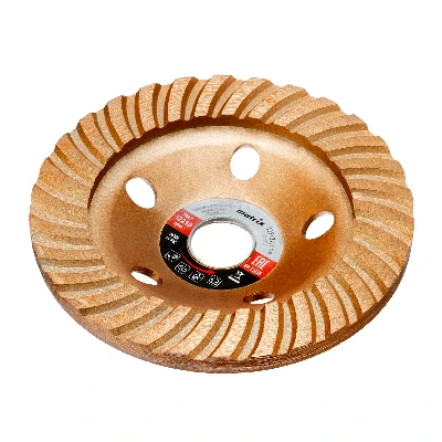 Чашка алмазная зачистная, 125 мм, Turbo