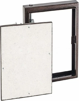 Люк под плитку на петле из окрашенной стали 400х600 EVECS D4060 ceramo steel 21368