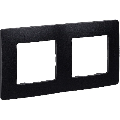ETIKA Рамка 2 поста антрацит Legrand 672582