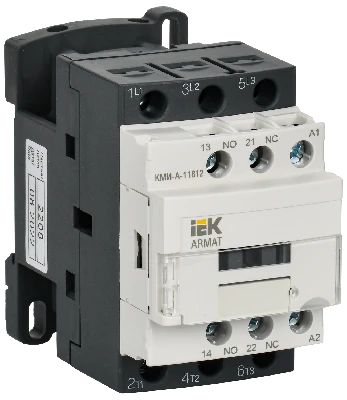 ARMAT Контактор КМИ-А-11812 LC1D 18А 230В/АС3 1НО/1НЗ IEK AR-ACC-11-018-230-11