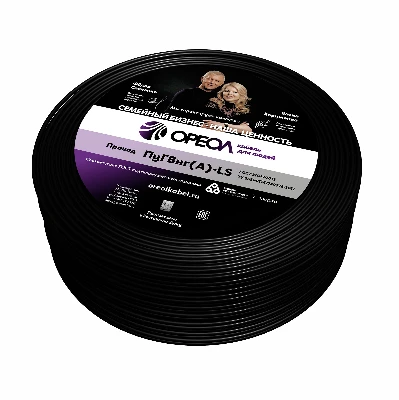 Провод силовой ПуГВнг(А)-LS 1х0,5черный ТРТС Ореол 00000062845