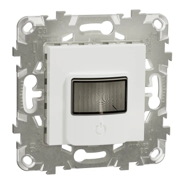 WISER UNICA NEW Датчики движения с выключателем, 10 А, 230 В, БЕЛЫЙ Schneider Electric NU552618