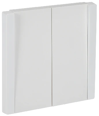 FORTE&PIANO Выключатель 2-клавишный 10А FP205 белый IEK