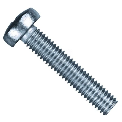 Винт DIN7985 М4х12 полукруглая головка оцинкованный Tech-KREP 00007459   