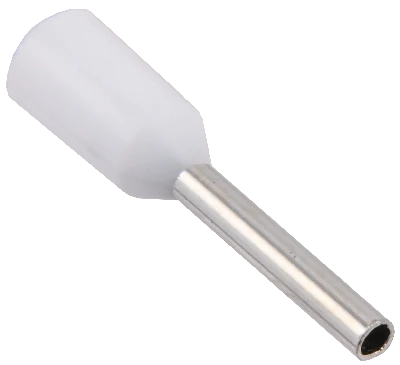 Наконечник НШВИ 0,5-08 0,5мм2 с изолированным фланцем (100шт/упак) GENERICA IEK UGN11-008-D05-100-G