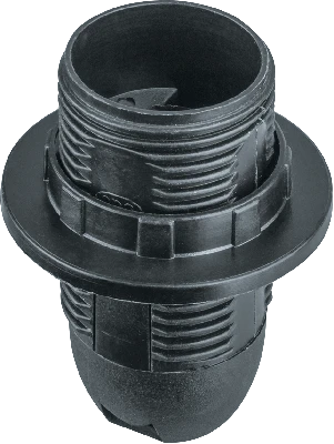 Патрон люстровый Е14 пластик с кольцом черный Navigator Group 61350 20602