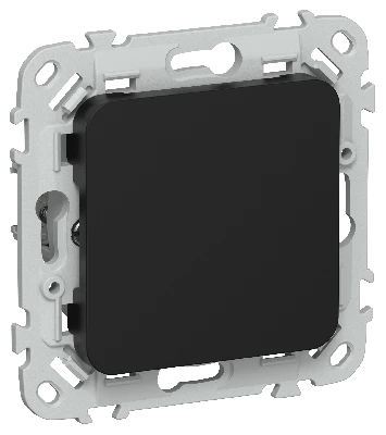 FLITE Заглушка с суппортом ЗГ-ФлЧ черный IEK