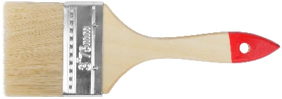 Кисть флейцевая ''Стандарт'', натур.светлая щетина, деревянная ручка 3'' (75 мм) FIT 01037