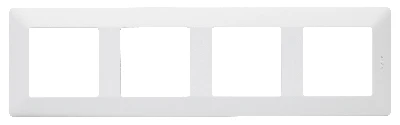 Valena LIFE Рамка 4 поста белая универсальная Legrand 754004
