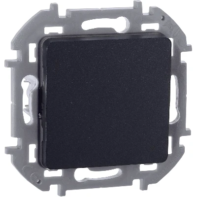 Выключатель одноклавишный INSPIRIA 10 AX 250 В~ антрацит Legrand 673603