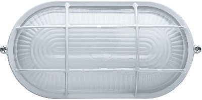 Светильник НПП-60w термостойкий овальный с решеткой IP54 белый Navigator Group 94801 14721