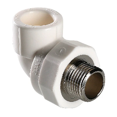 Угольник 25 х 1/2' НР комбинированный, полипропиленовый, белый VALTEC VTp.753.0.02504 PV7532504  