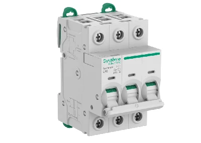 Автоматический выключатель (АВ) D 10A 3P 6kA 400В Systeme9